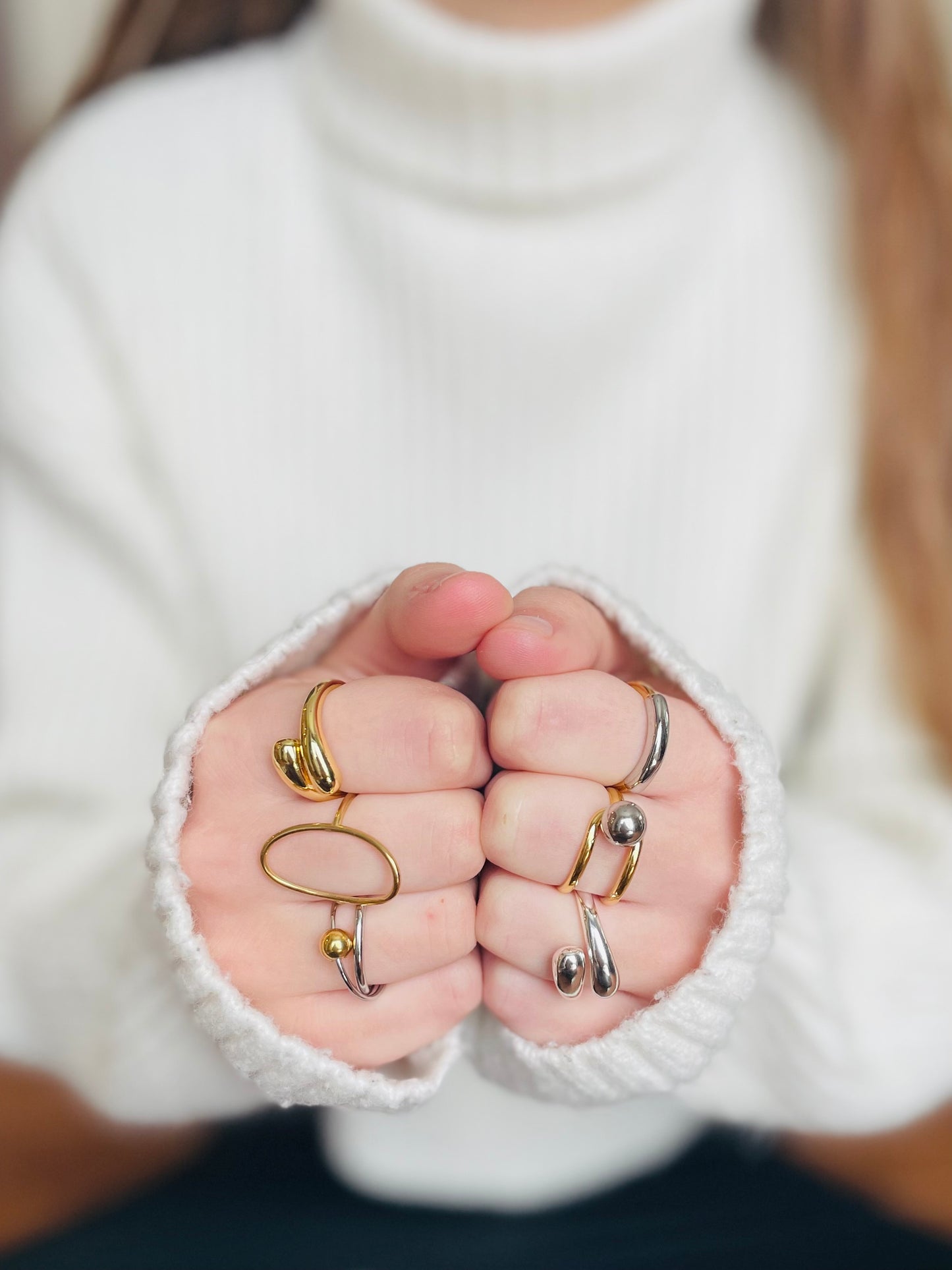 Bague double anneau