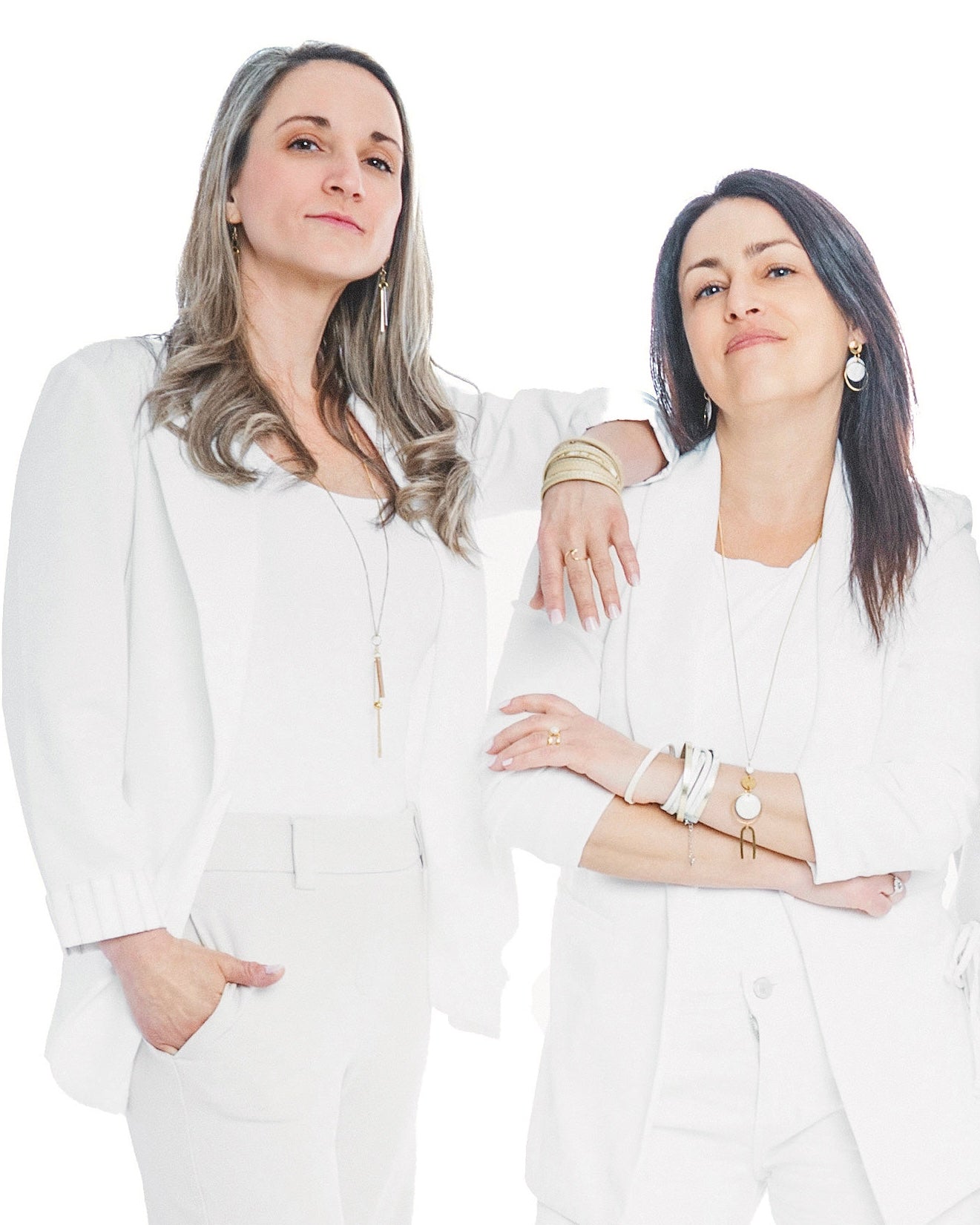 Collier inox or et acétate