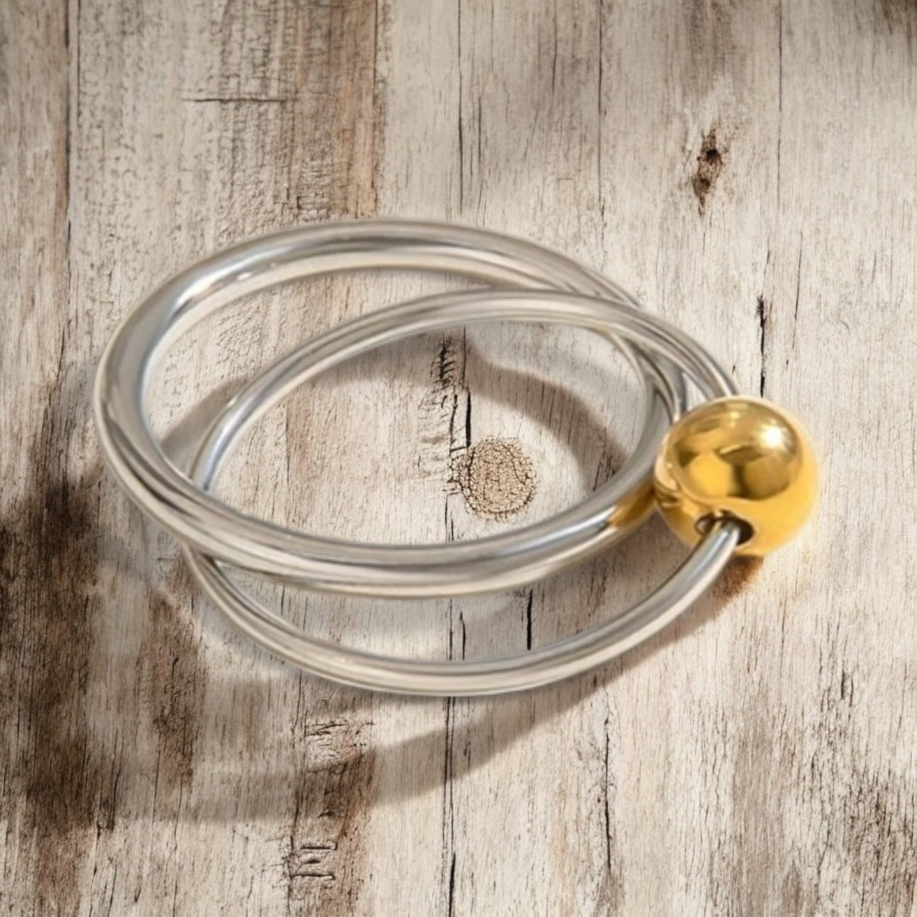 Bague double anneau