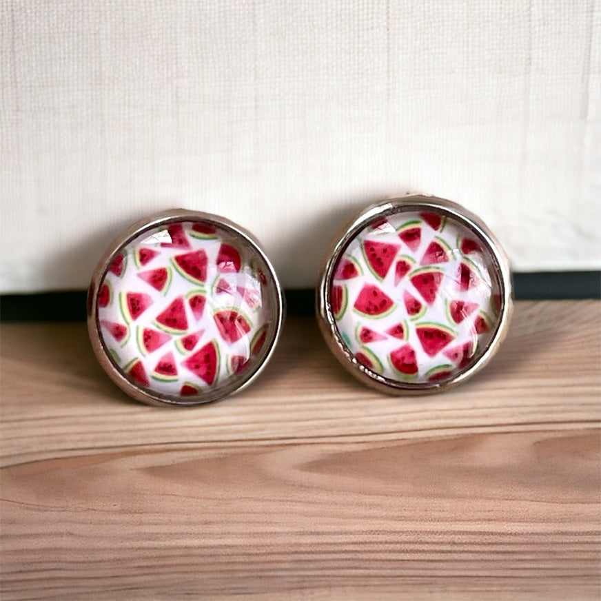 Clous d’oreilles melon d’eau