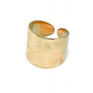 Large bague aztèque