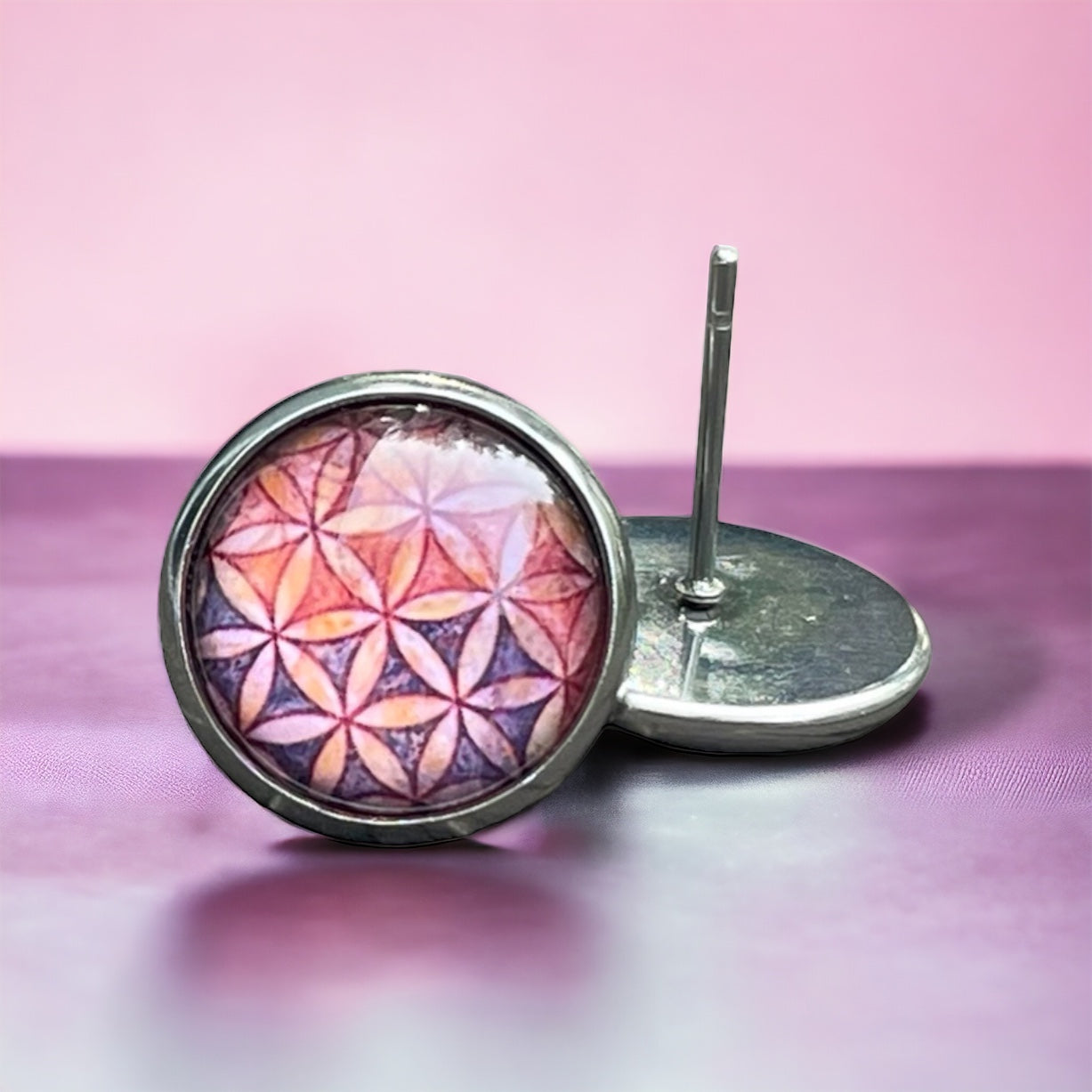 Clous d’oreilles couleurs automne