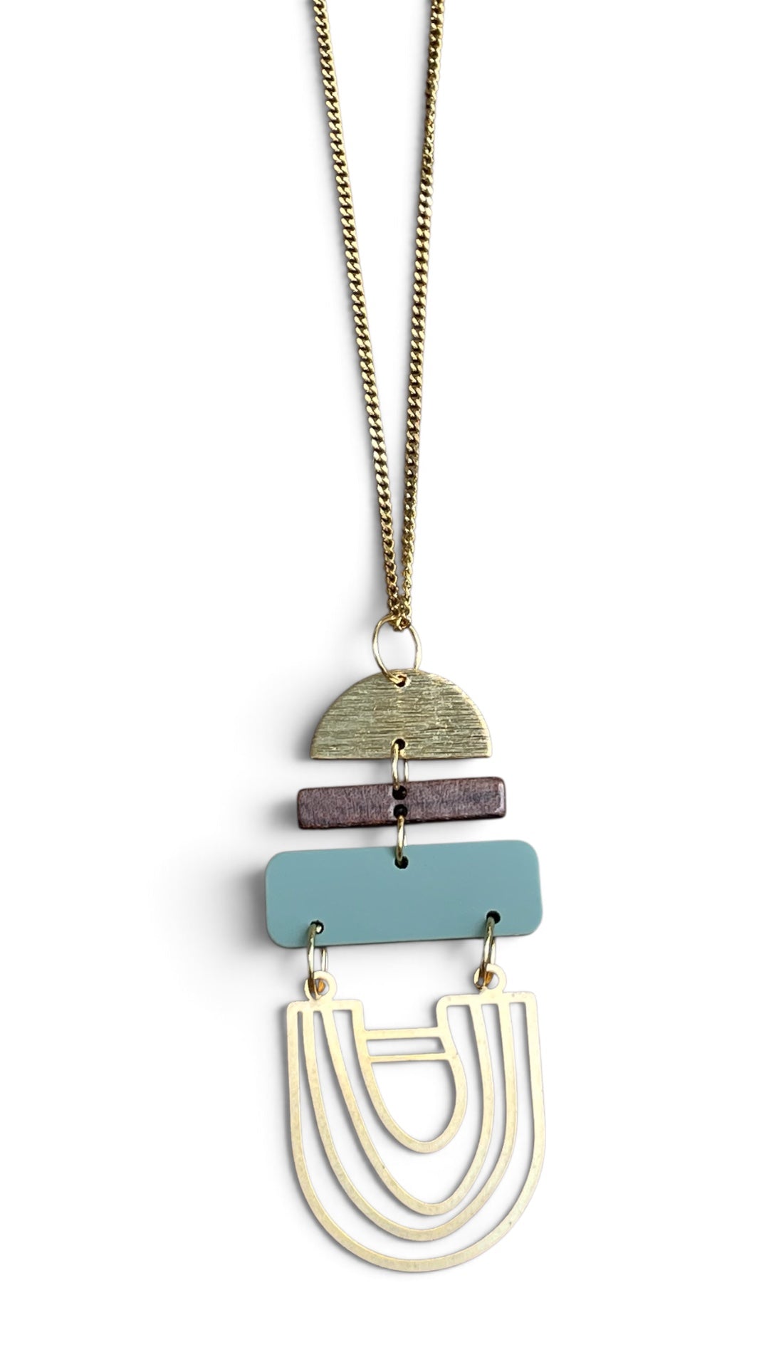 Le collier géo vintage