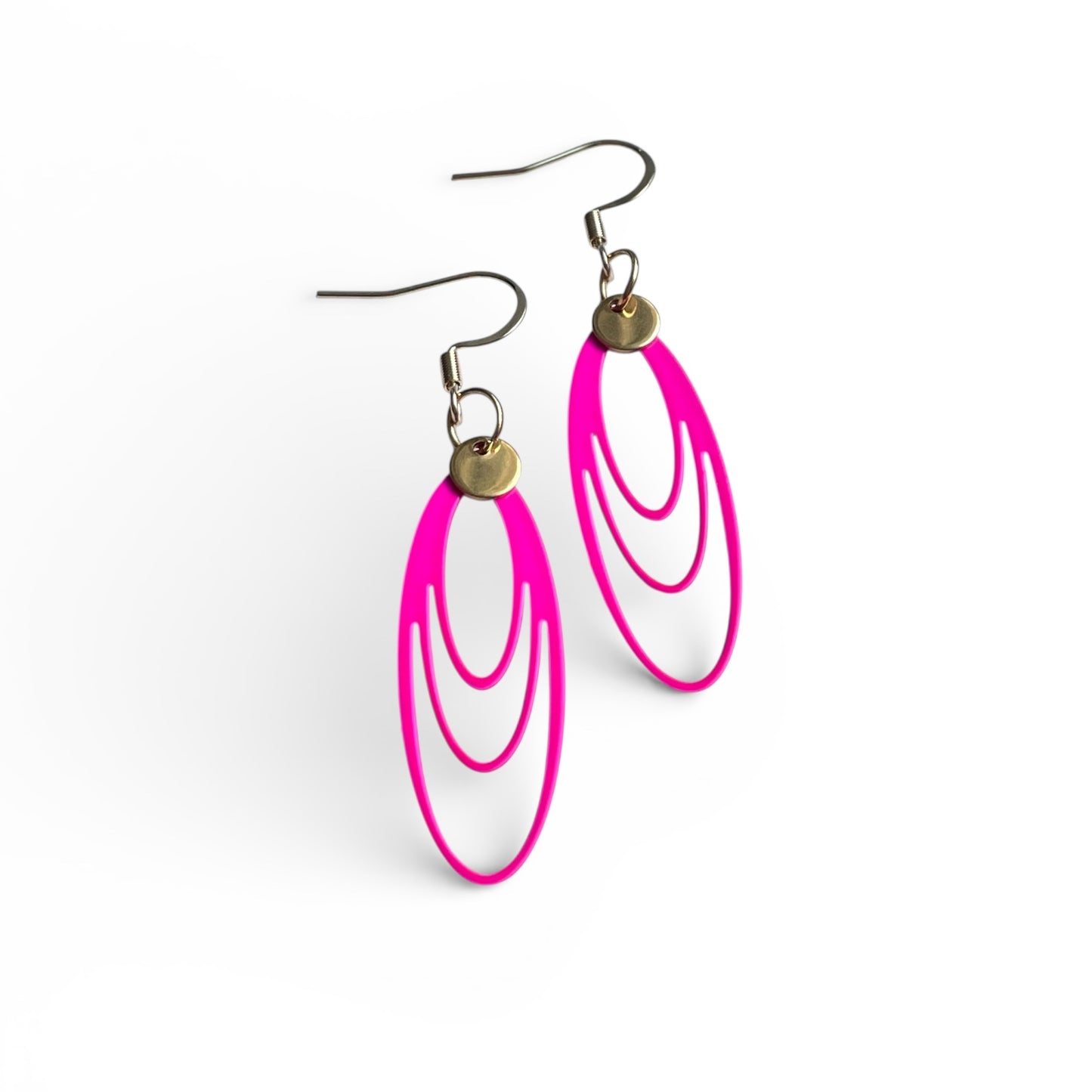 Boucles délicates fushia