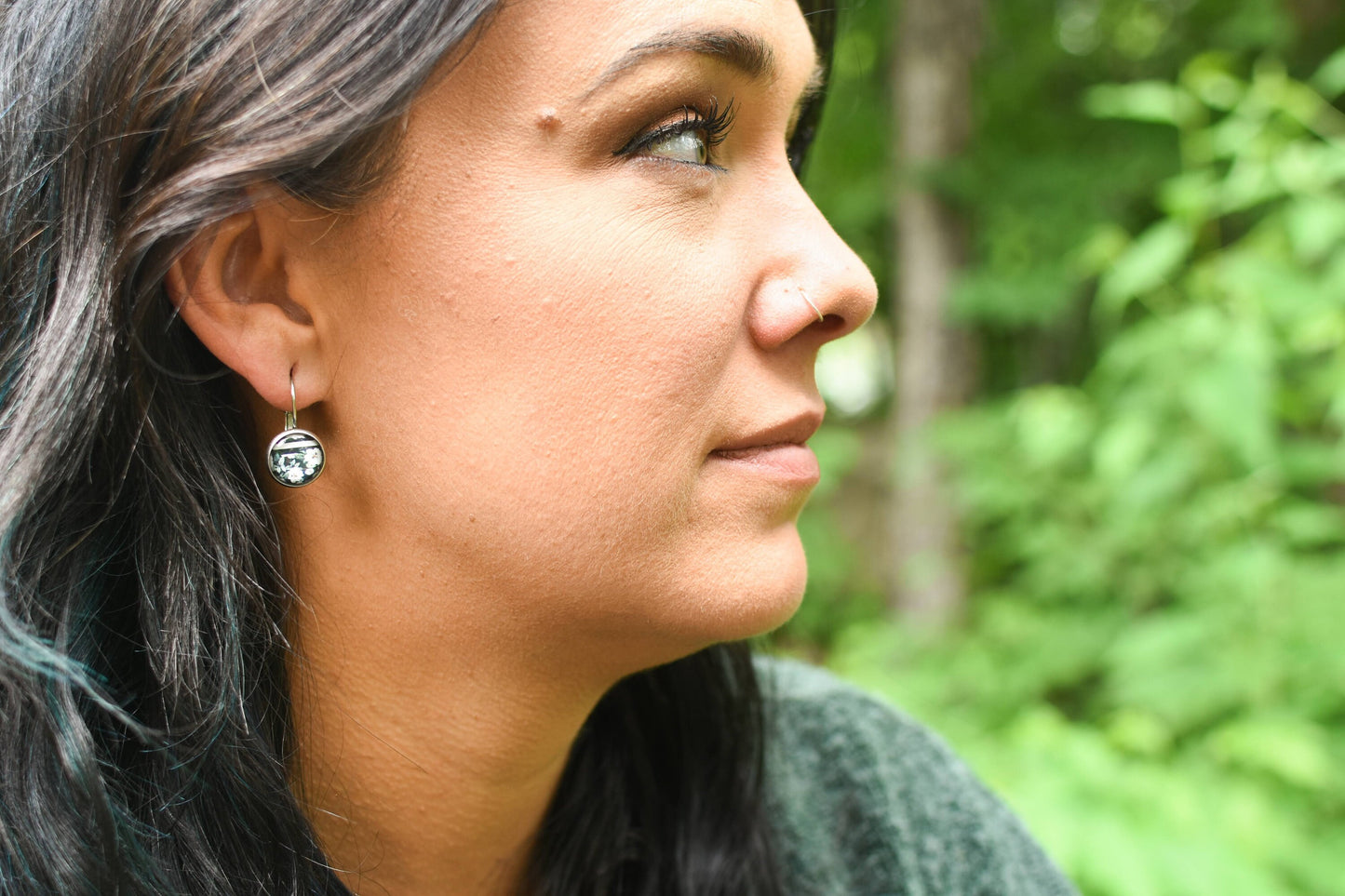 Dormeuses rayées et fleuries