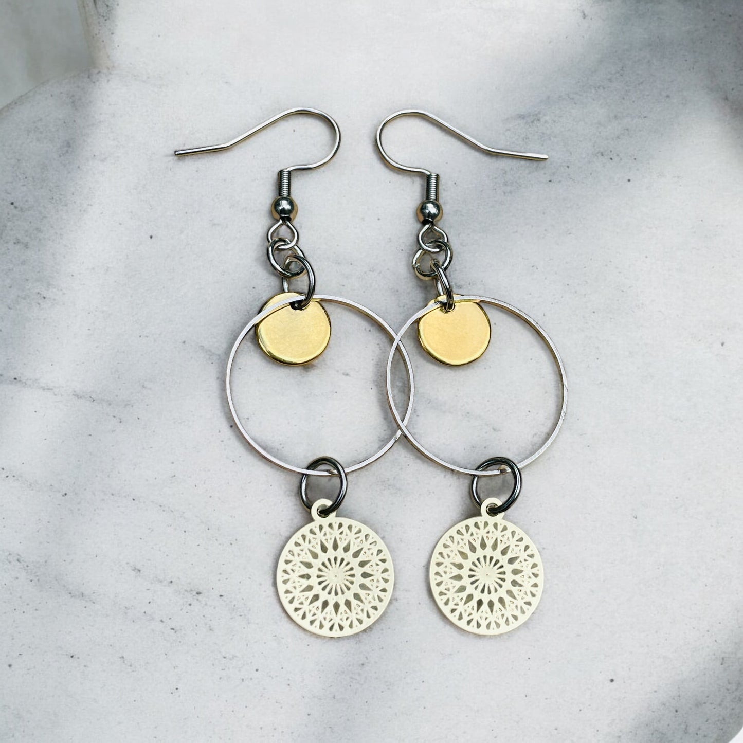 Boucles anneaux délicats