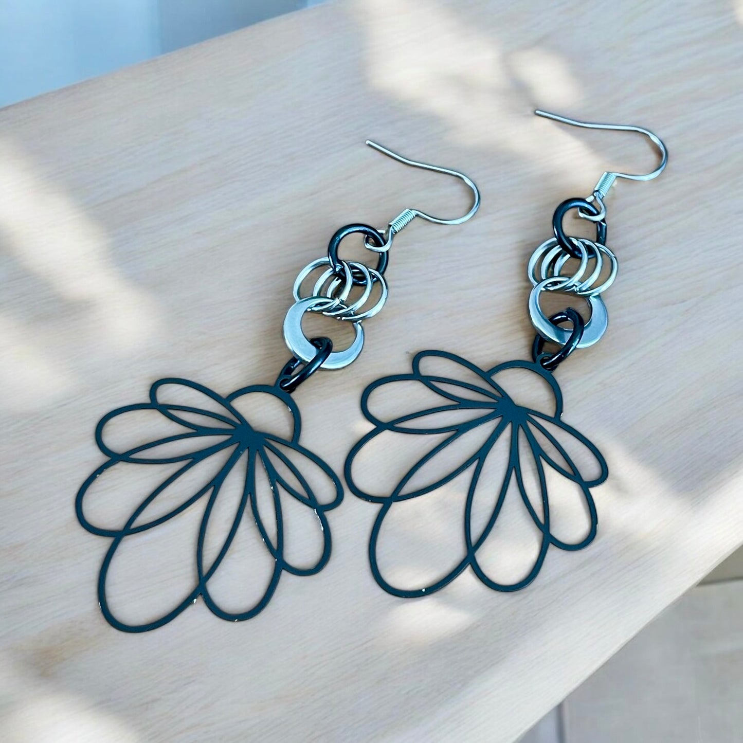 Boucles délicates fleurs