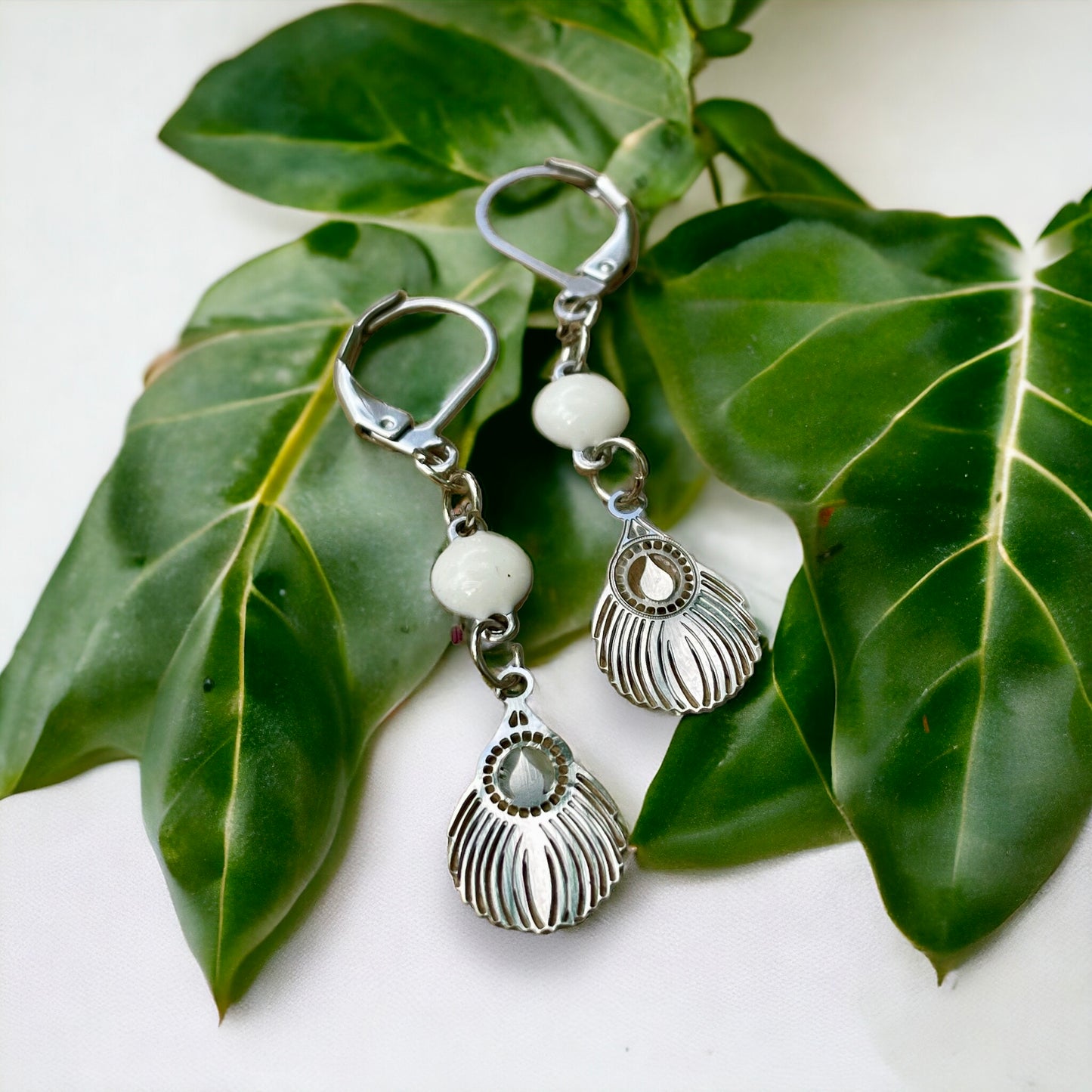 Boucles feuilles de paon