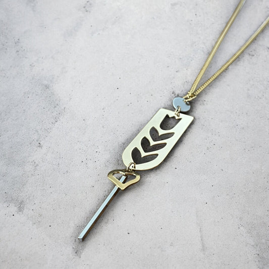 Collier fleur épurée