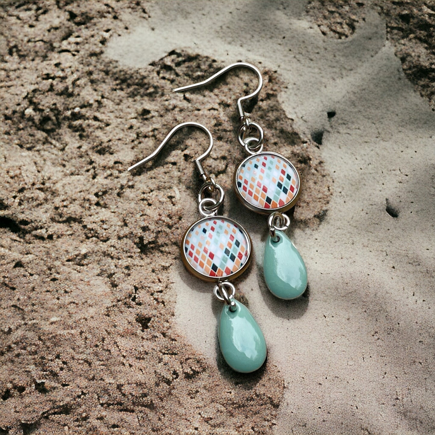 Boucles pendantes délicates