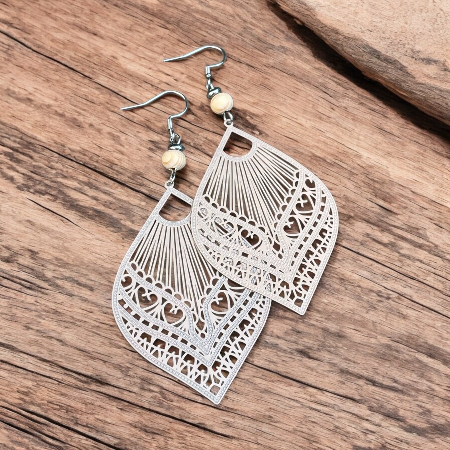 La grande boucle beige