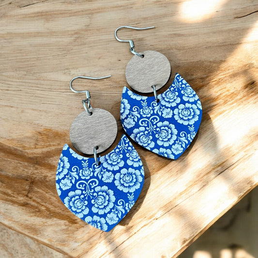 La bohème bois et bleu