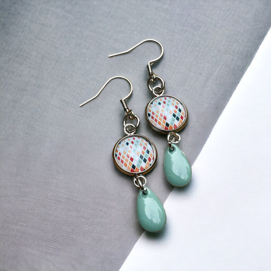 Boucles pendantes délicates