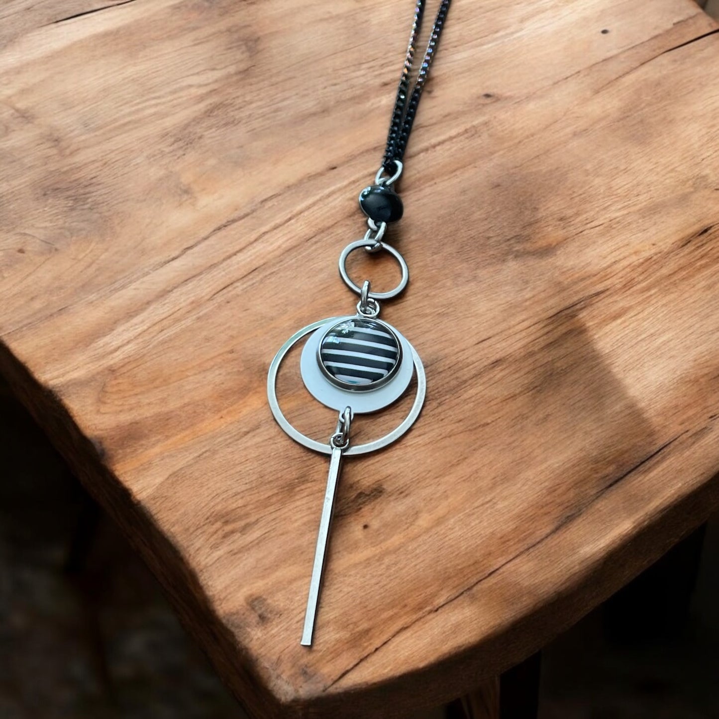 Collier petites rayures