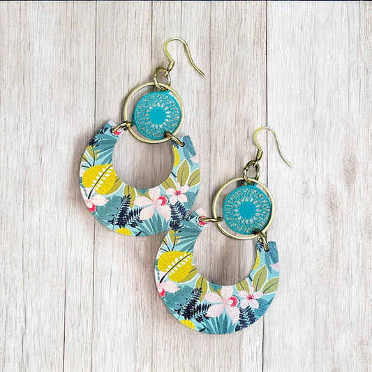 La bohème tropicale turquoise