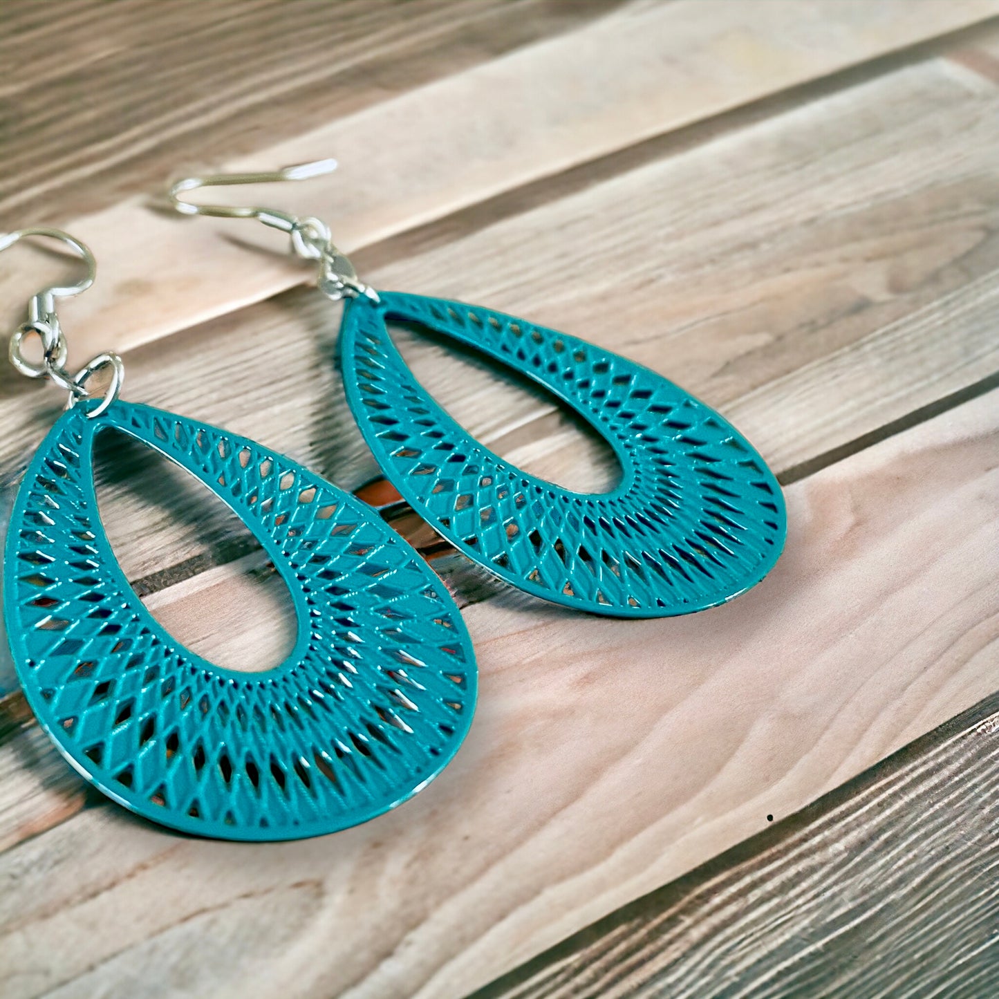 Boucles gouttes filigranes