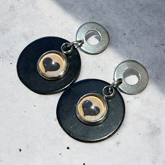Boucles d’oreilles petits cœurs