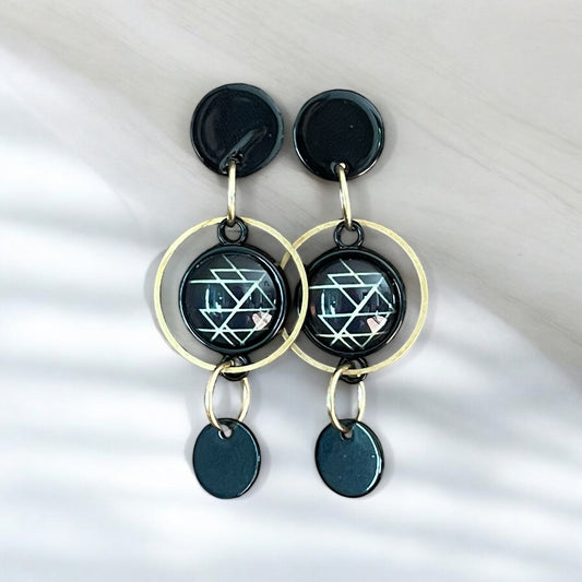 Boucles or et noir