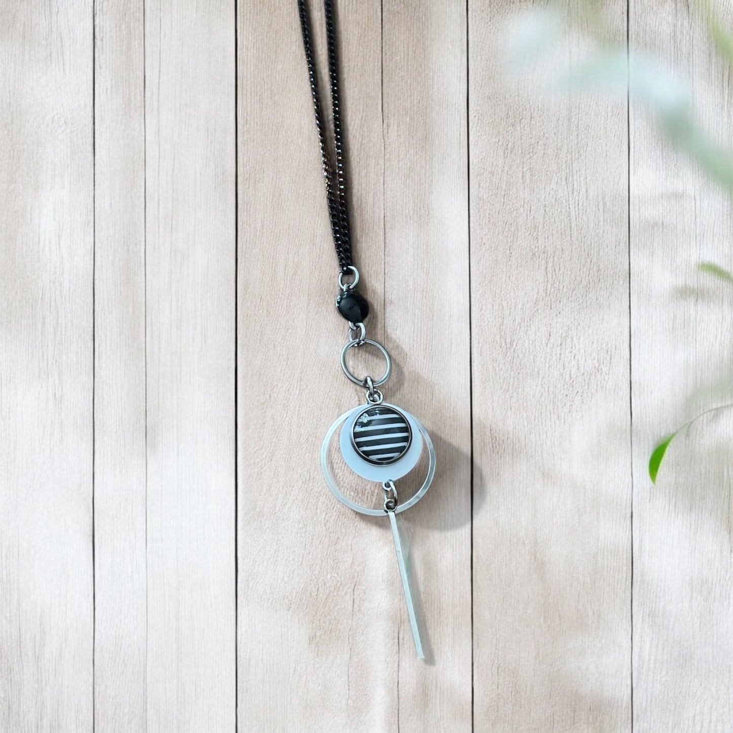 Collier petites rayures