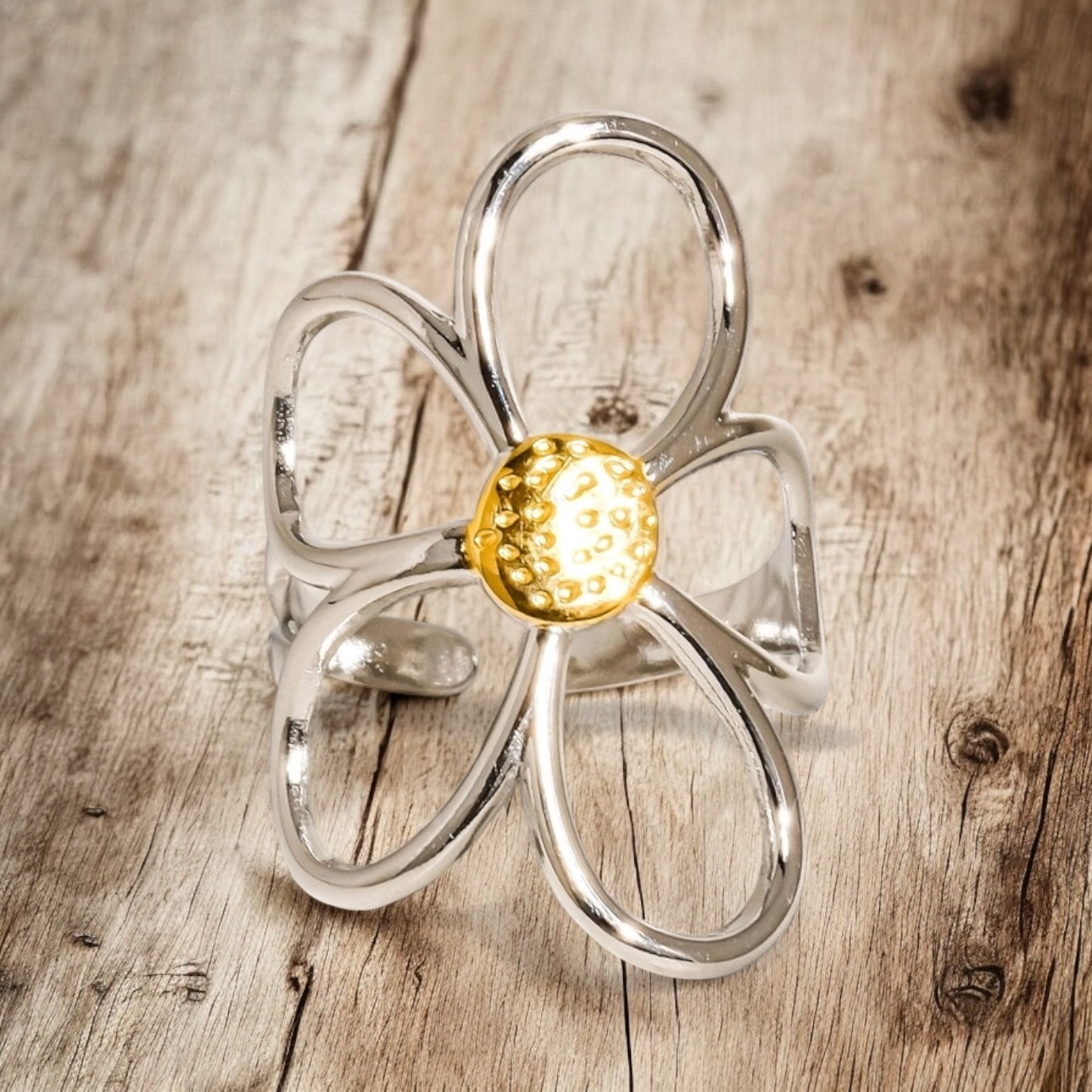 Bague fleur