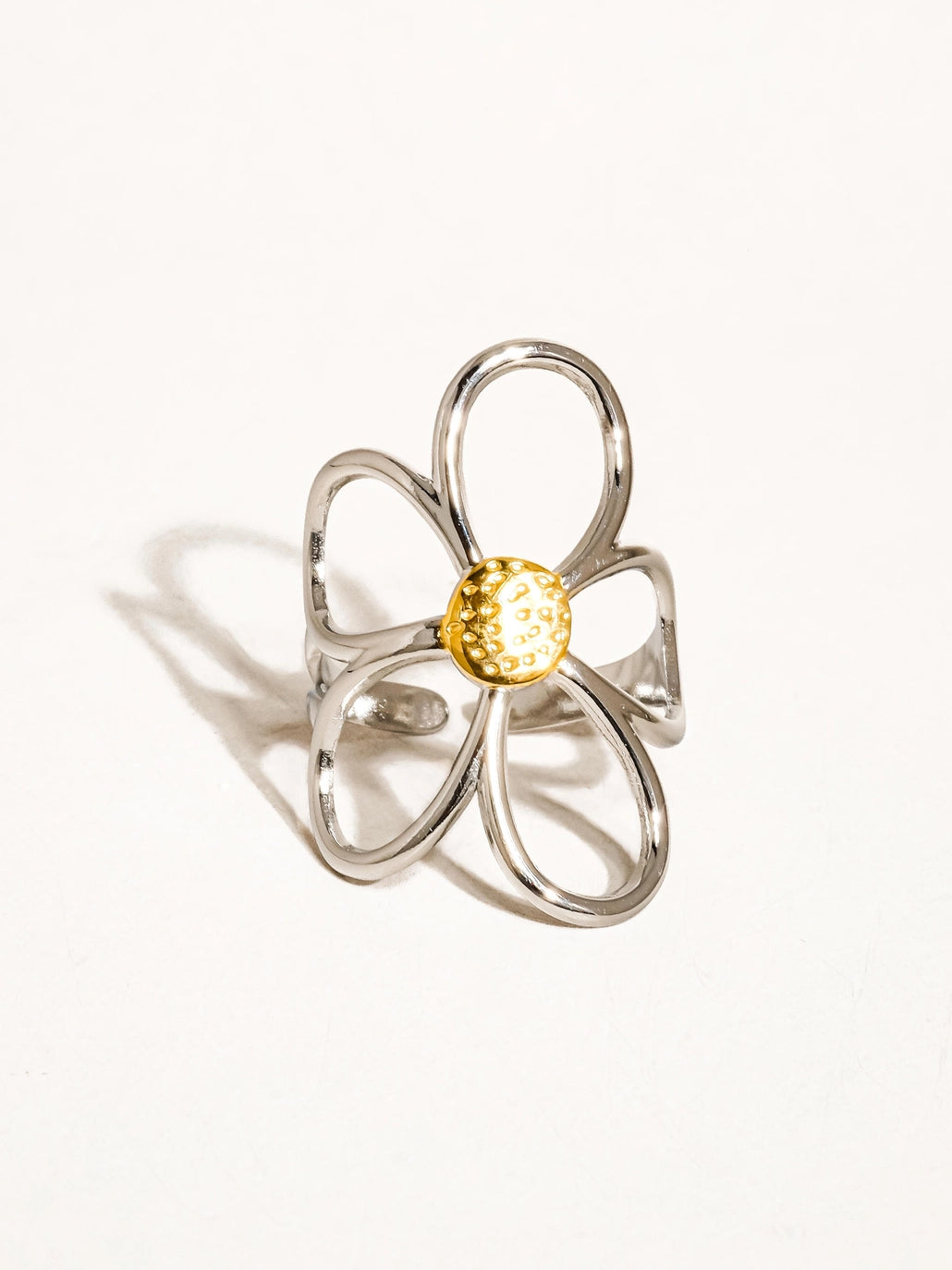 Bague fleur