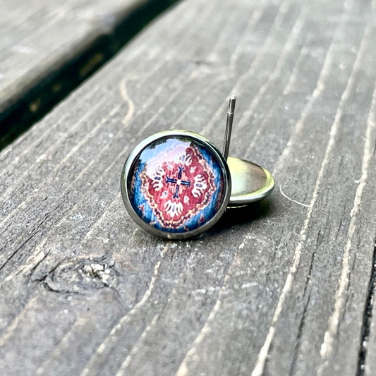 Clous d’oreilles motif style marocain