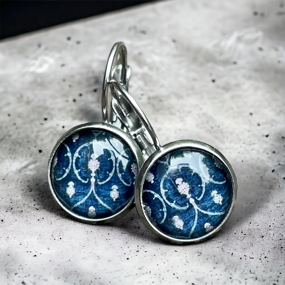 Dormeuses bleu marine