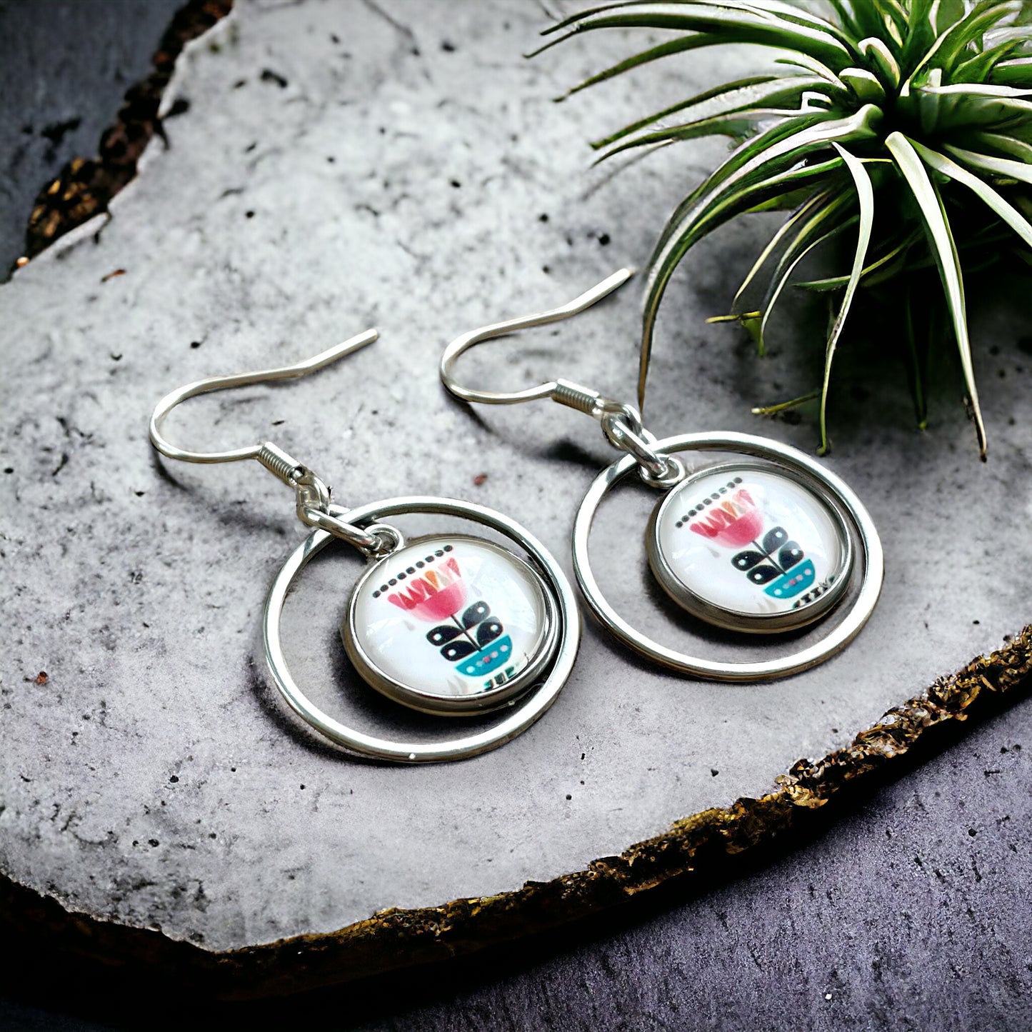 Anneaux fleurs printanières