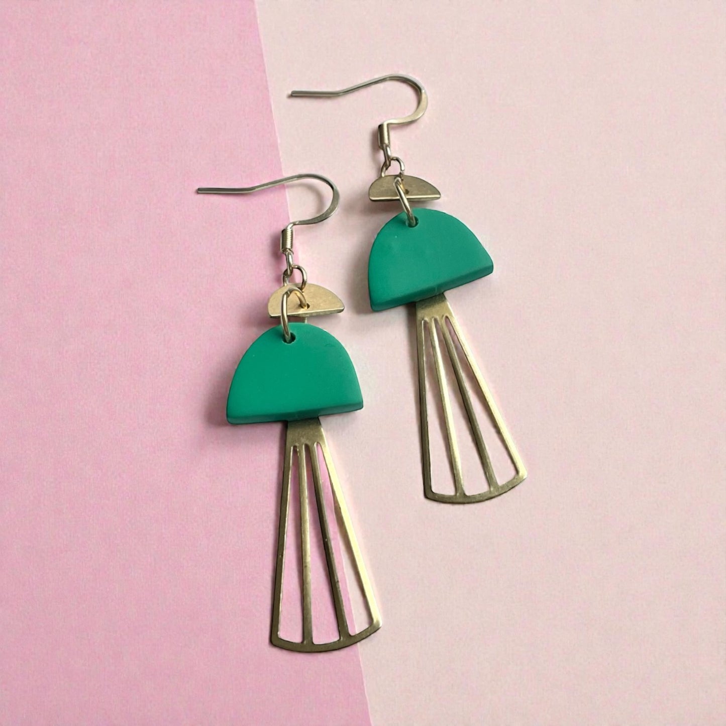 La petite boucle retro verte