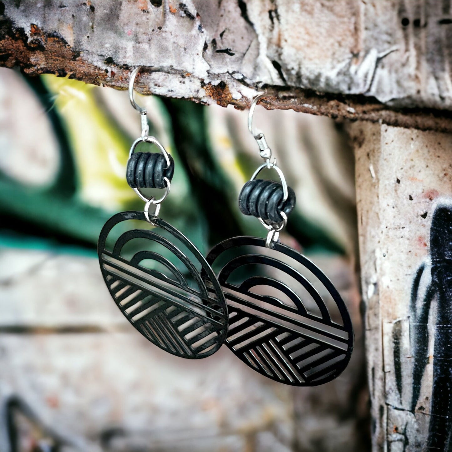 Boucles d’oreilles géométriques