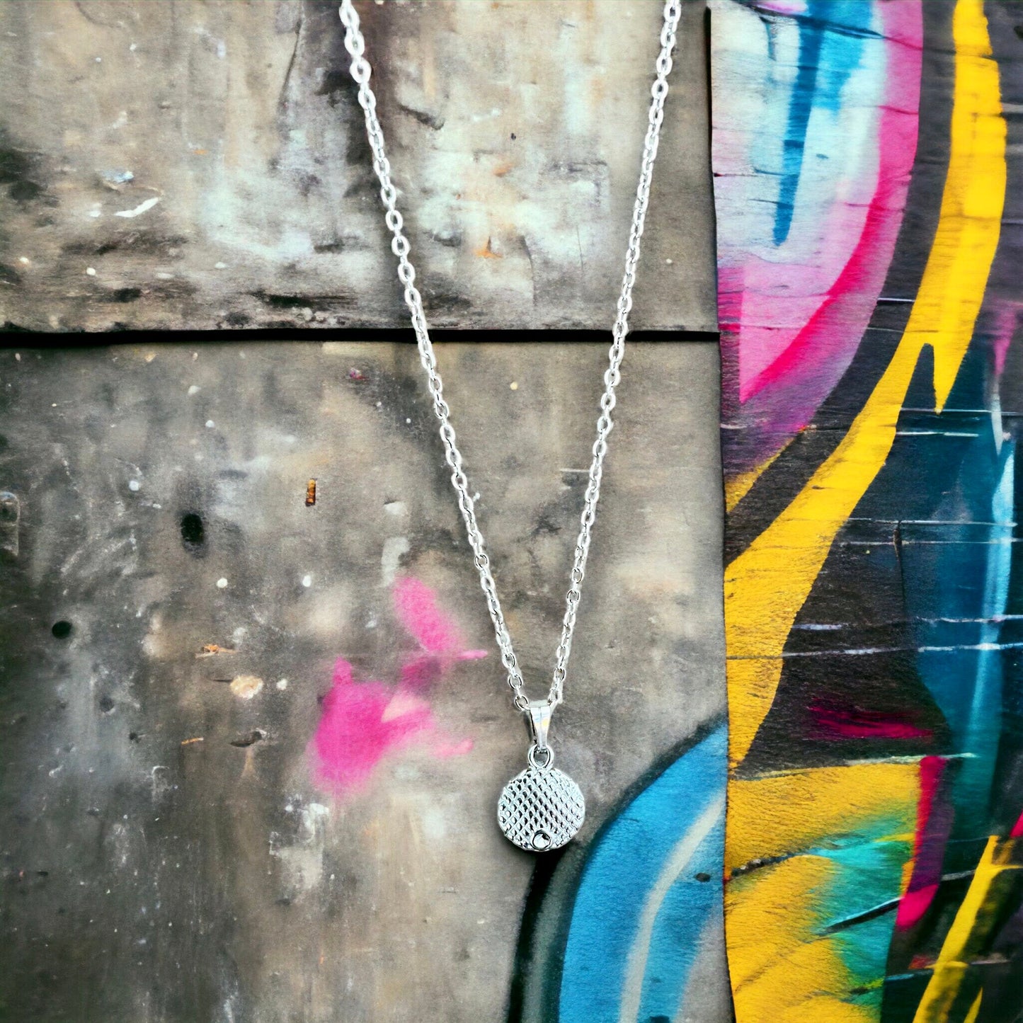 Chaine et pendentif acier inoxydable